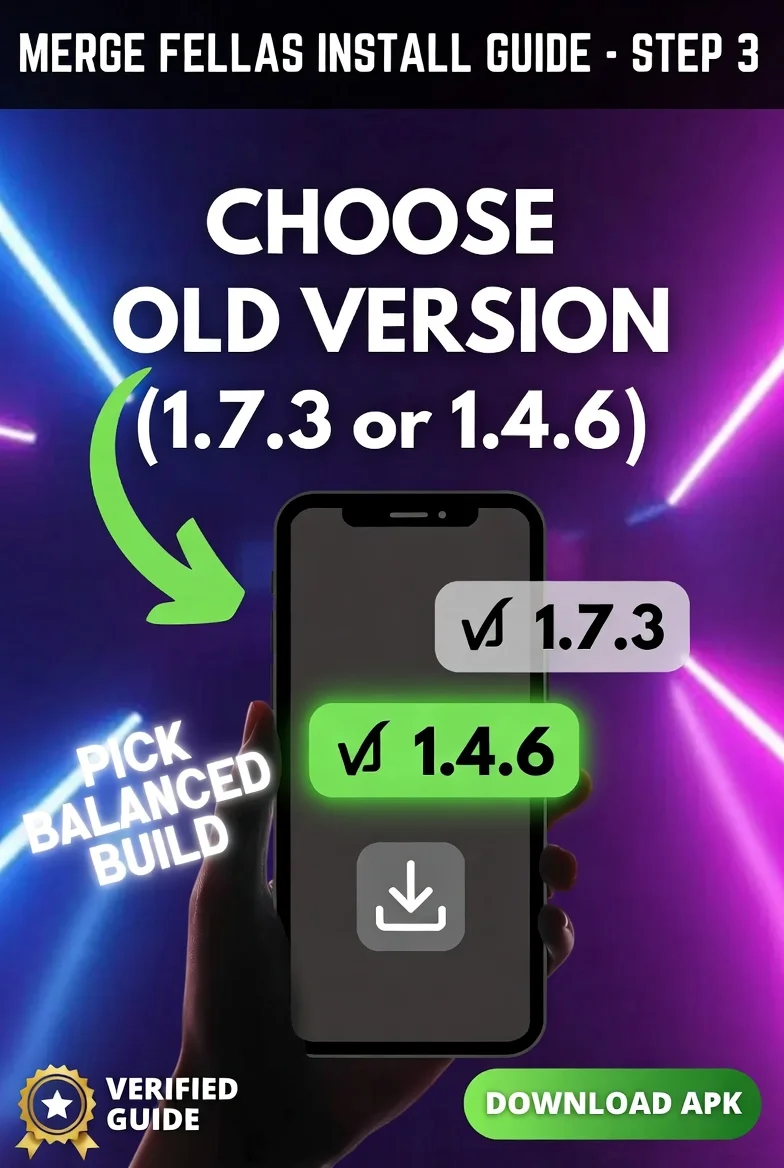 Old version Download step 3
